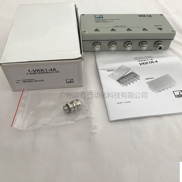 德國(guó)HBM接線盒1-VKK1-4A接線盒4孔鋁合金接線盒實(shí)拍圖2