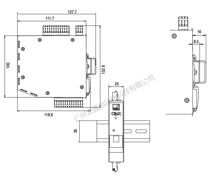 德國(guó)HBM 1-BM40放大器產(chǎn)品尺寸