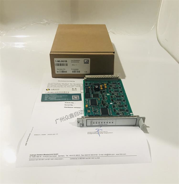 德國(guó)HBM品牌 ML801B產(chǎn)品實(shí)拍圖